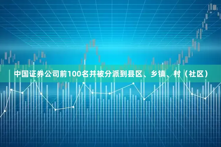 中国证券公司前100名并被分派到县区、乡镇、村（社区）